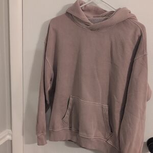Abercrombie & Fitch Mauve Oversized Hoodie